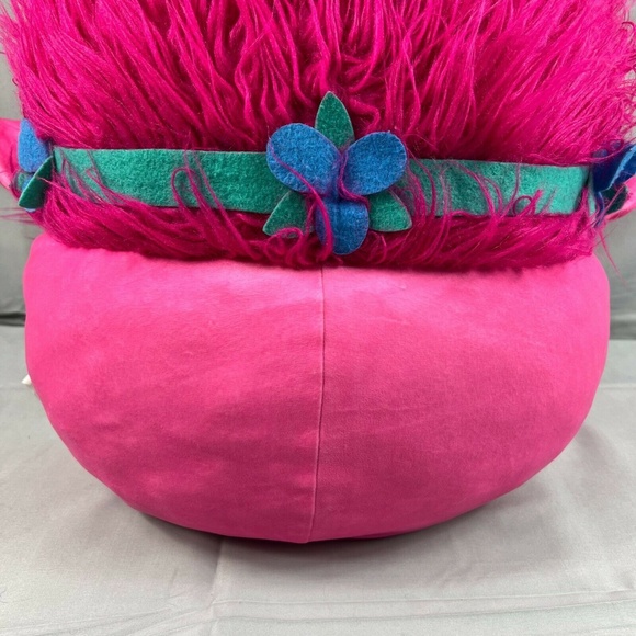 Trolls 21"x17"x12" LARGE Pillow Plush Pink Soft - Picture 6 of 6